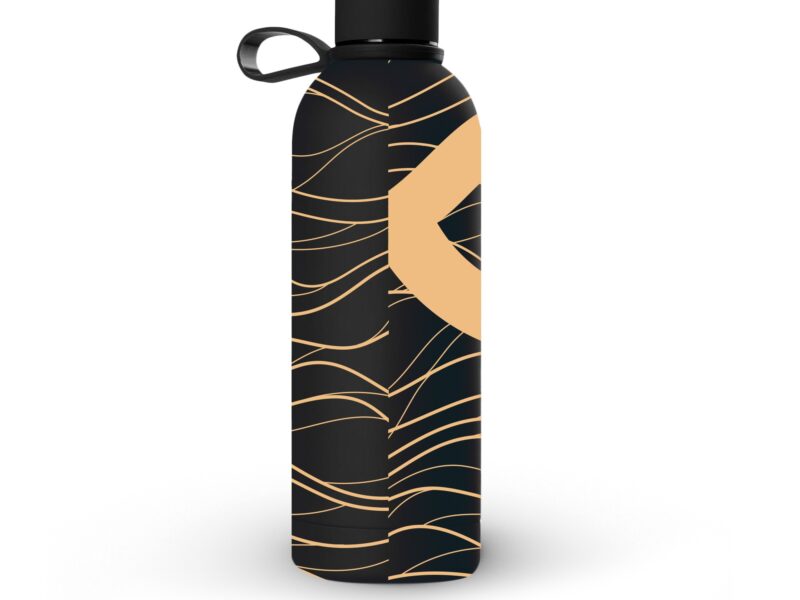 Enveleaf Water Bottle - Black