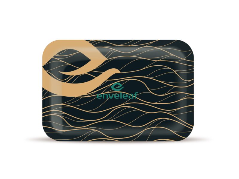 Enveleaf Rolling Tray - Black